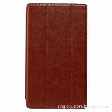 Leather Case for Google Nexus 7 with Standing Function